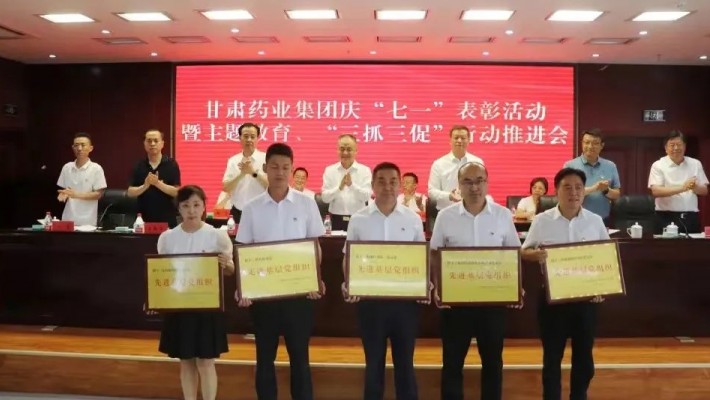 甘肅藥業(yè)集團科技創(chuàng)新研究院黨支部榮獲“先進基層黨組織”稱號！